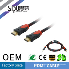 SIPU Audio Video Cable factory price long hdmi cable roll support 1080p 3d ethernet